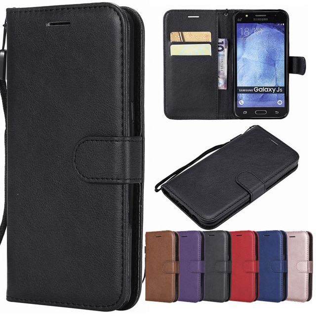 Leather Flip Phone Case For Samsung Galaxy J5 Case J500 Wallet Cover For Samsung Galaxy J5 J510 Mobile Phone Cover