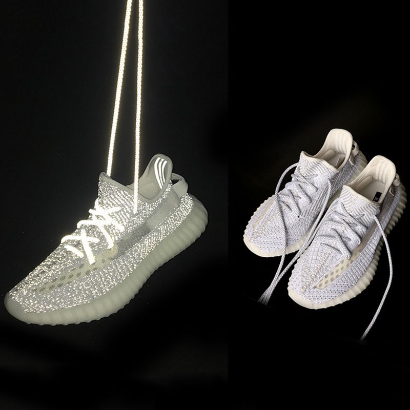 Chaussure Verlichten 3M Cordones Redondos Boot Veters Lacets Reflecterende Veters Ronde Schoenveters Atacadores Gypsophila Lacets Giet