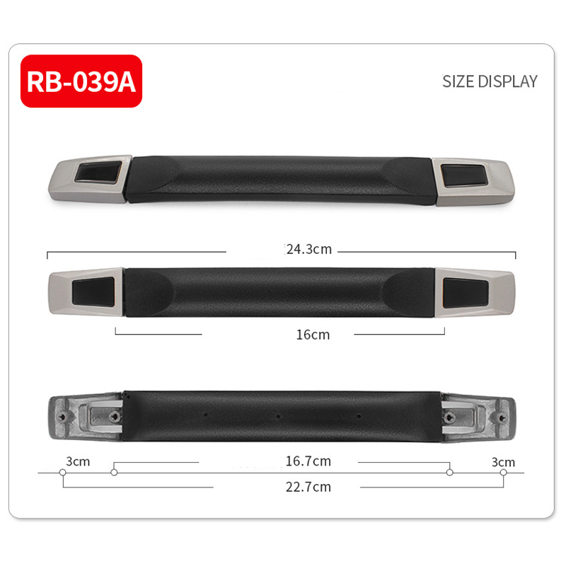 Luggage Handle Handle Grip Trolley Handle Suitcase Handle Bag Handle Replacement Universal Travel Black Luggage Bag Accessories