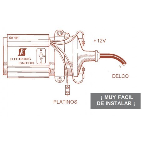 Allumage électronique pour voiture en Kit