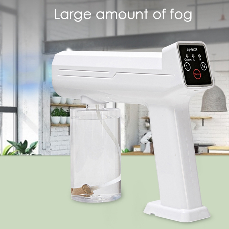 Rechargeable Handheld Blue Light Sprayer With Press Screen For Home/Office/School Atomization Sprayer