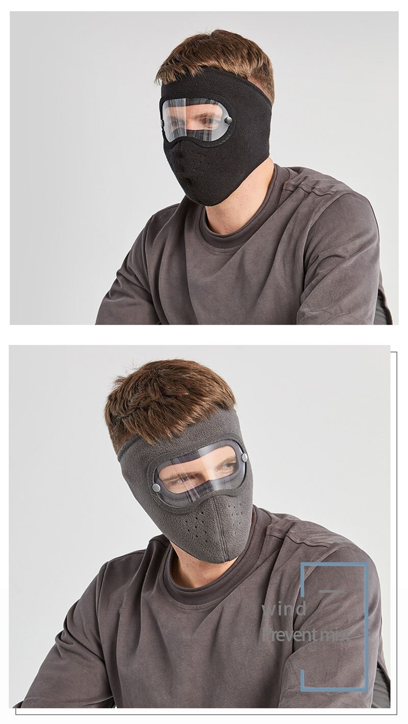 Face Mask Windproof Men Women for Skiing Snowboarding Motorcycling Winter Outdoor Sports Highly Breathable