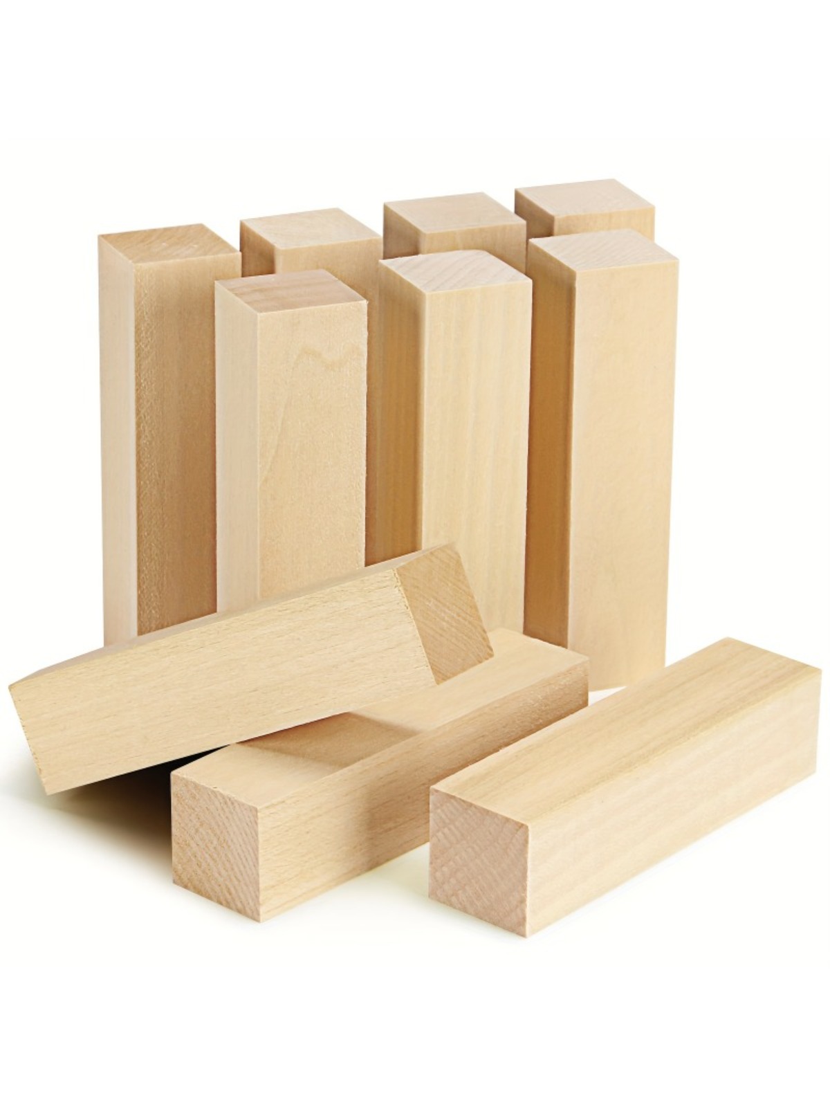 10 blocchi per intaglio in tiglio, blocchi per scultura e scultura in legno, principianti per esperti: Default Title