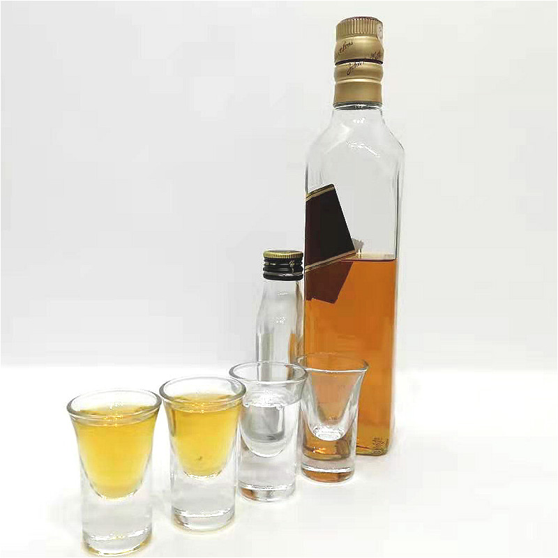 Rakt snapsglas 30ml 60ml starkt smakande vinglas kopp cocktail whisky whisky bullet cup set vodka sprit bar verktyg