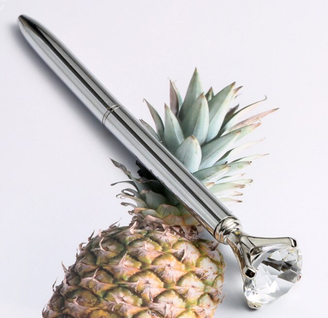 Stylo d'écriture de mariage 1 pièce | Décoration de demoiselle d'honneur pour soirée d'enterrement de jeune fille, de retour à l'école, d'anniversaire: Argent