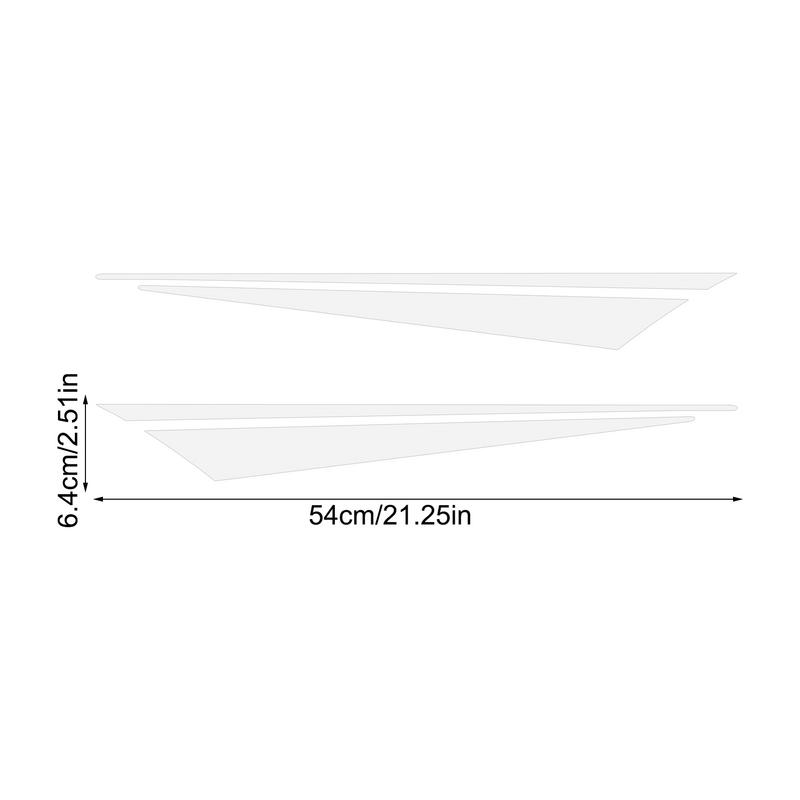 Streifen-Aufkleber für Sportwagen, wasserdichte Motorrad-Aufkleber, Kfz-Aufkleber, leuchtende Farben, starke Haftung, Streifen-Aufkleber