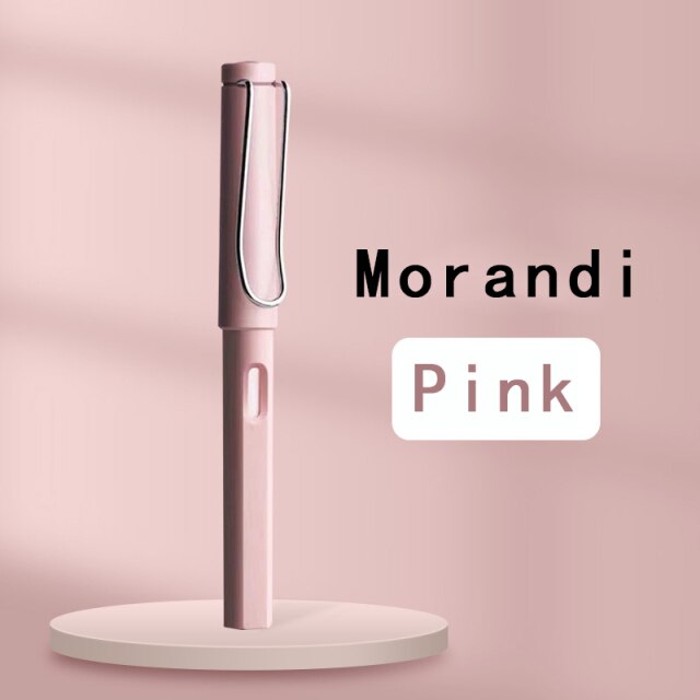 Lápiz eterno de escritura ilimitada, nueva tecnología, lápices mágicos sin tinta para escribir bocetos de arte, herramienta de pintura, novedosos para niños: Morandi pink