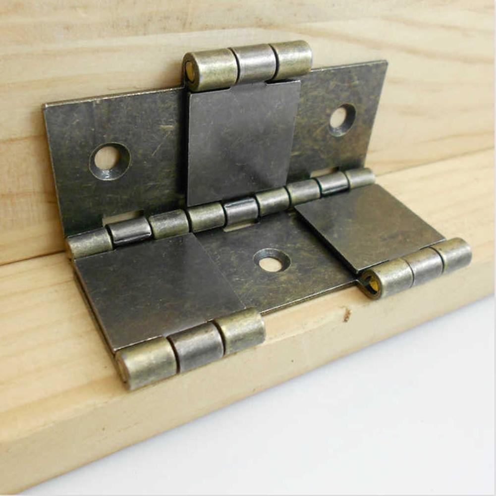1pc Screen Folding Hinges Square Double Folding Screen Hinges Arbitrary Opening Hinges Antique Furniture Screen Hinges