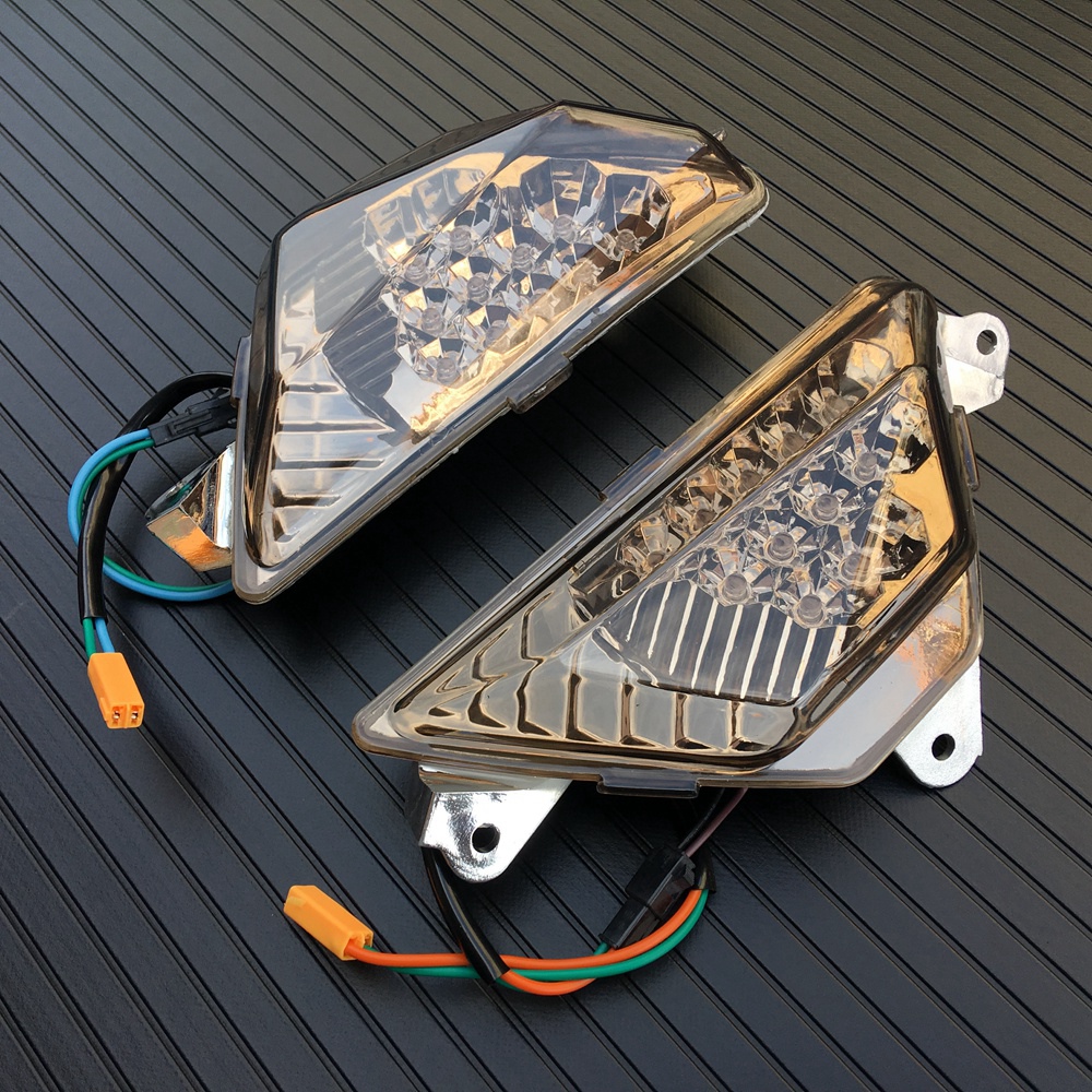 Motorfiets Richtingaanwijzers voor Light Shift Lights Blinker Indicator Led Light Voor Kawasaki Ninja 300 EX300 ABS 300 -