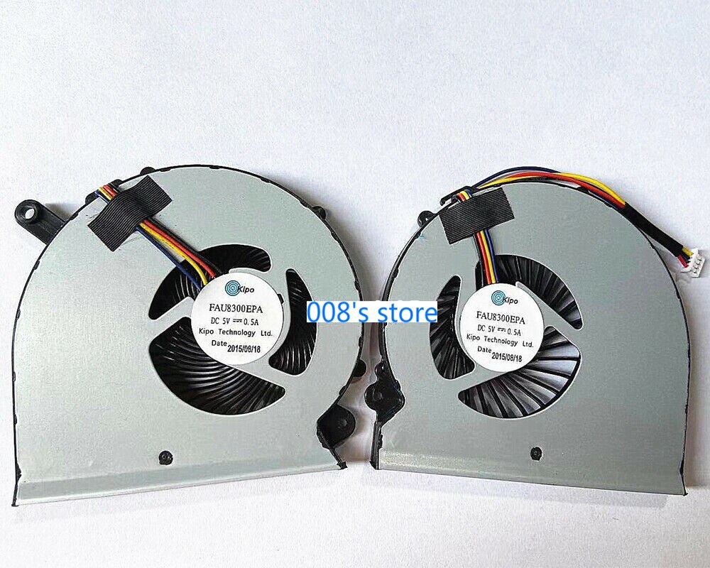 Ventilador de CPU/GPU OEM para radiador Gigabyte AERO 14 15 15W 15X RP64W RP64 P64 RP65W PR65 V7 V8 X9 Y9,: CPU GPU Fan