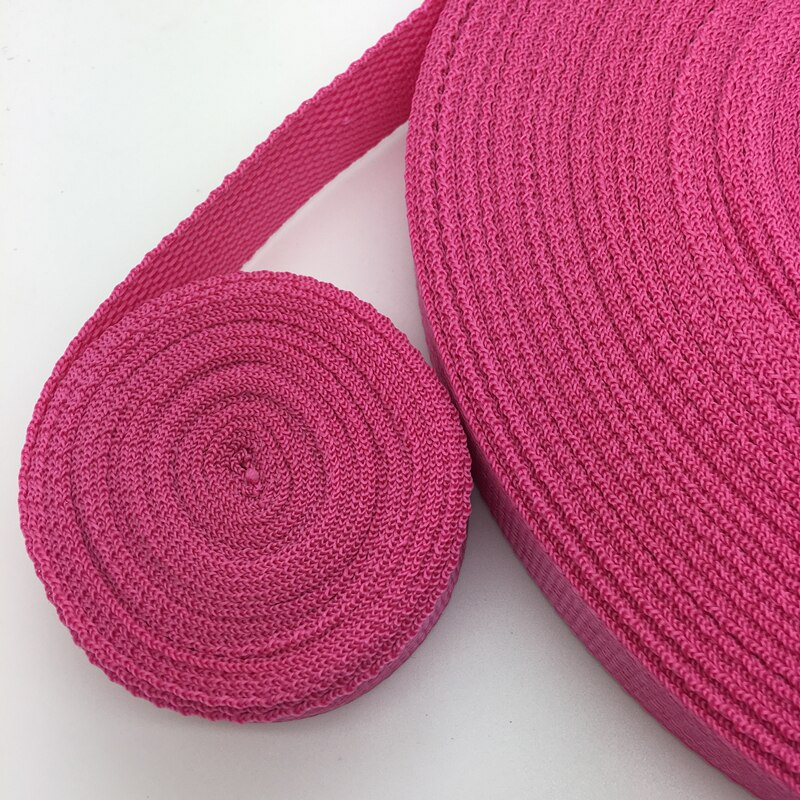 10 yards 30mm breda band nylonband ryggsäcksband säkerhetsbälte plocka färg: Reste sig
