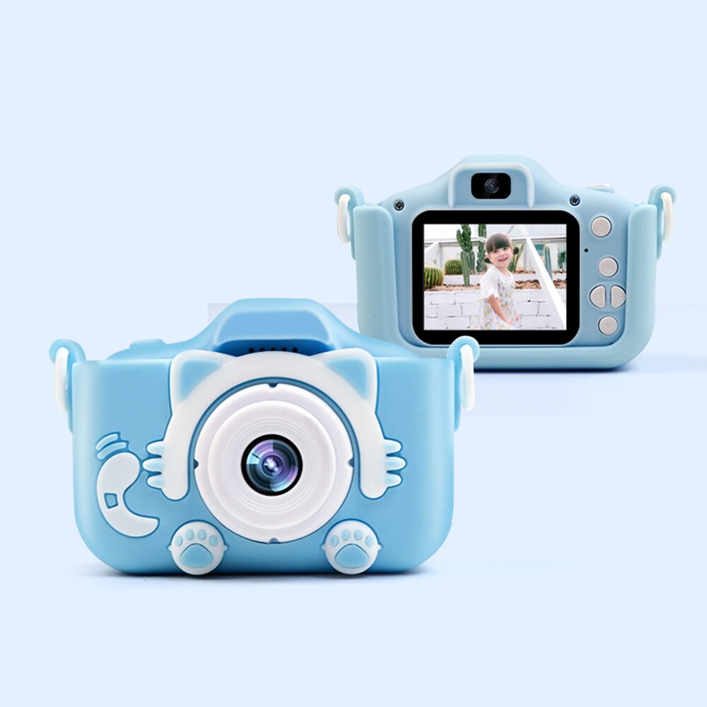 Fotocamera Selfie per bambini da 8mp/20mp con Slot per schede TF fotocamera digitale con messa a fuoco automatica IPS da 2 pollici cornici divertenti integrate supporto Video 720P
