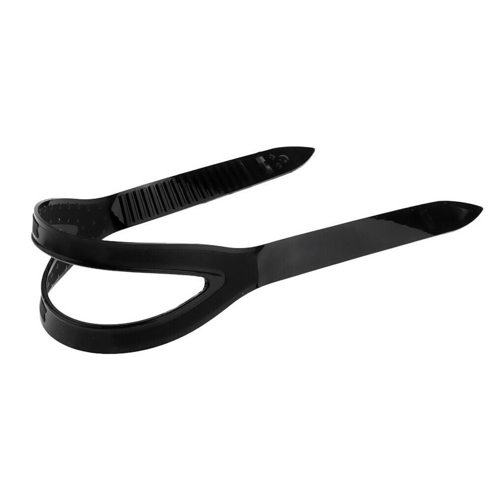 Bride de lunettes de natation en Silicone, accessoires de rechange universels, sangle de tête: Black