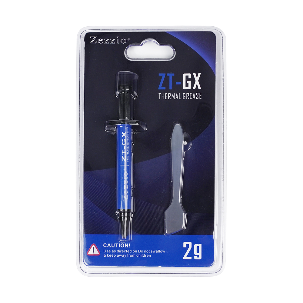 Zezzio ZT-GX 2g,6g,CPU,RTX 3090 3080 GPU Card Heat Dissipation Thermal Grease,14.3W/mk,Plaste Use On Notebook,Laptop Computer