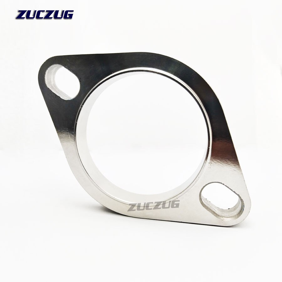 ZUCZUG Universal 2 Bolts 3 inch Catback Exhaust Weldable Flange For Extending Exhaust Pipes