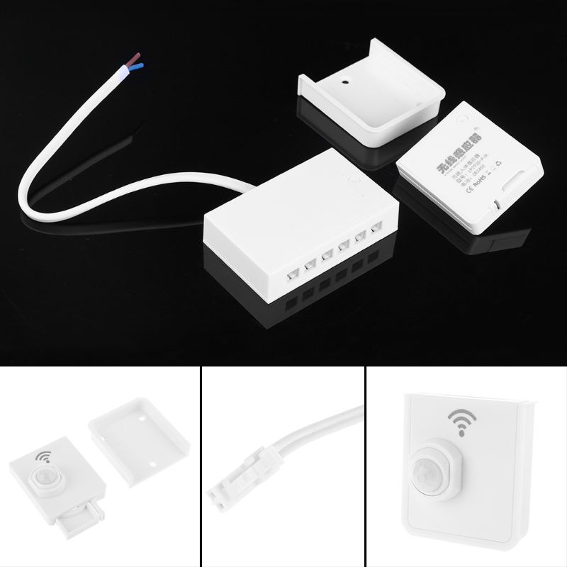 2020New Non-Contact 12V-24V PIR Infrared Motion Sensor Detection Automatic ON OFF Switch for Corridor Cabinet Wardrobe LED Light