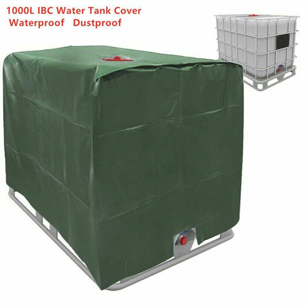 1000 Liters IBC Water Tank Protective Container Waterproof Cover Dustproof Cover Sunscreen Oxford Cloth 210D Outdoor Tools