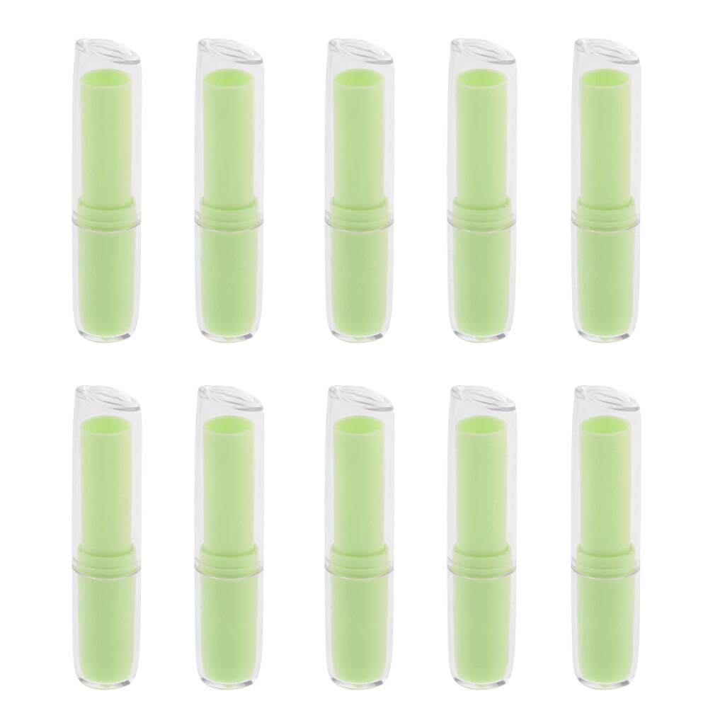 10 Pieces Empty Lipstick Tubes DIY Lip Balm Tube Home DIY Cosmetic Tubes