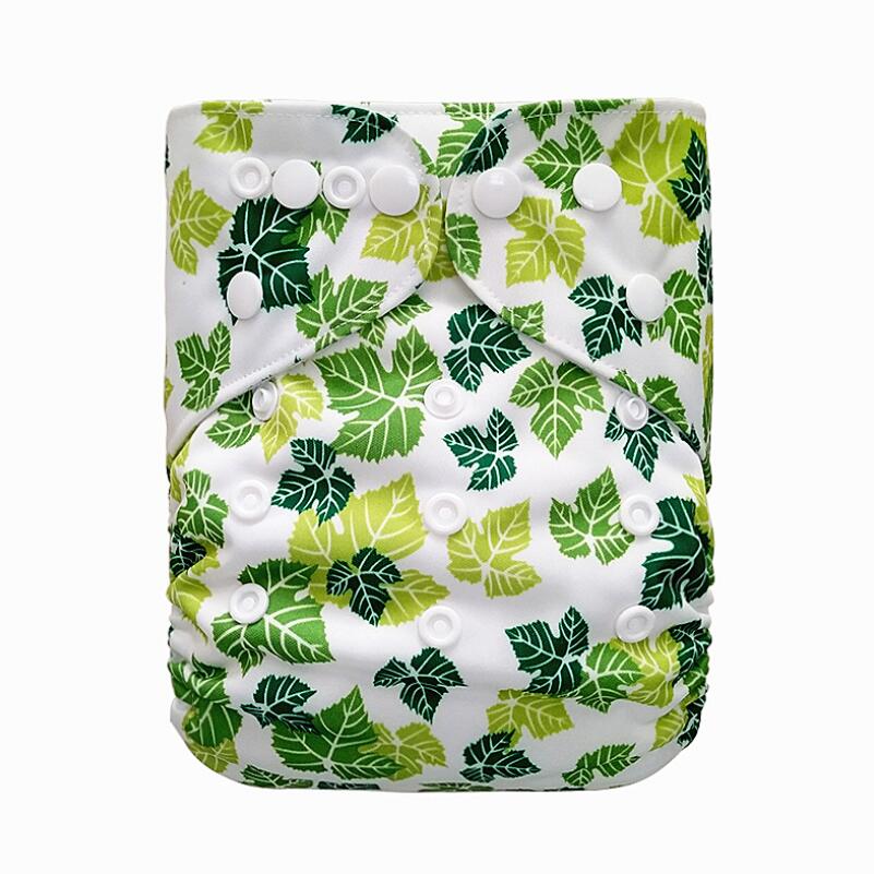 3-15KG Baby Cloth Diaper With 1pcs 4-layers Insert Washable Nappies ECO-Friendly Diaper Pocket Adjustable Reusable Cloth Diapers: P001