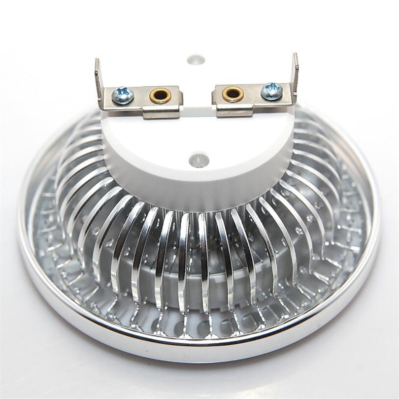Foco LED regulable de alta potencia, 10W, 15W, bombilla LED COB, luz empotrable AR111 QR111 G53 12V 110V 220V, iluminación interior