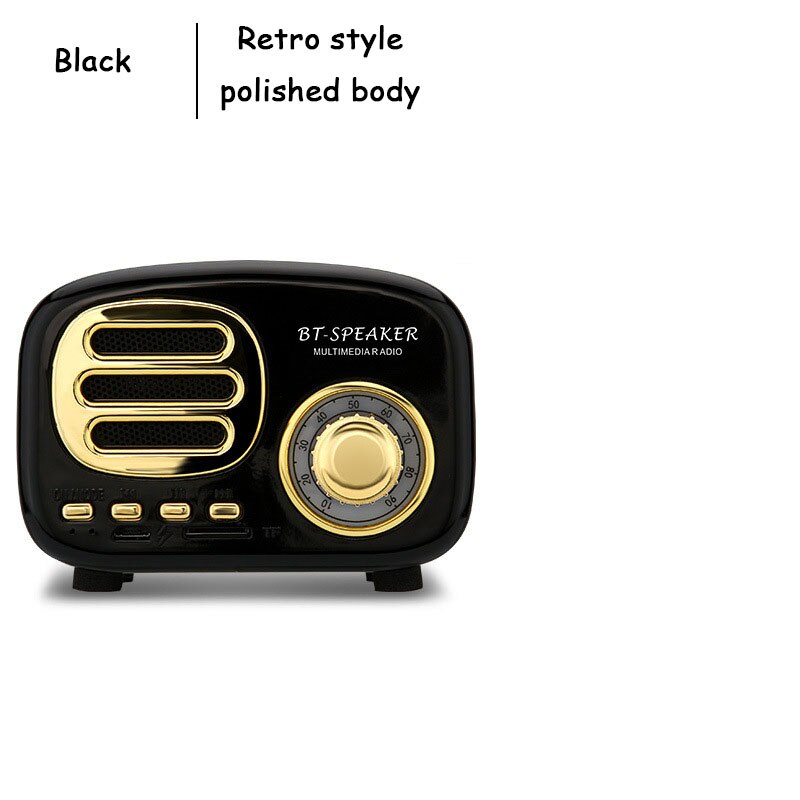 Fonograaf bluetooth speakers draadloze bluetooth speakers retro modieus familie moet kiezen: Bt02 zwarte