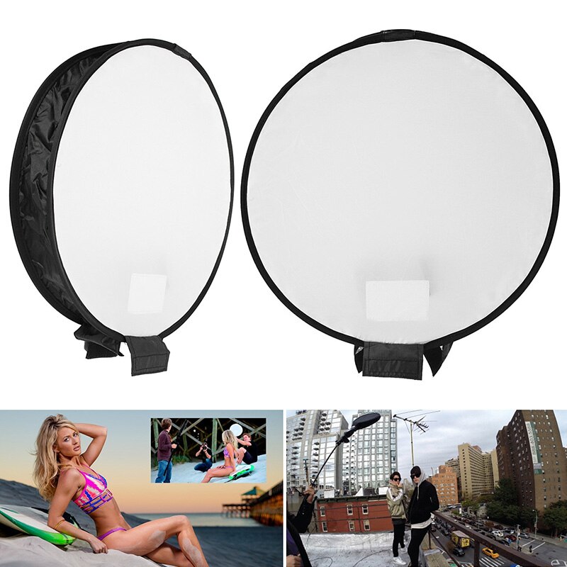 40 Cm Ronde Softbox Universele Draagbare Opvouwbare Fotografie Flash Diffuser Softbox DOM668