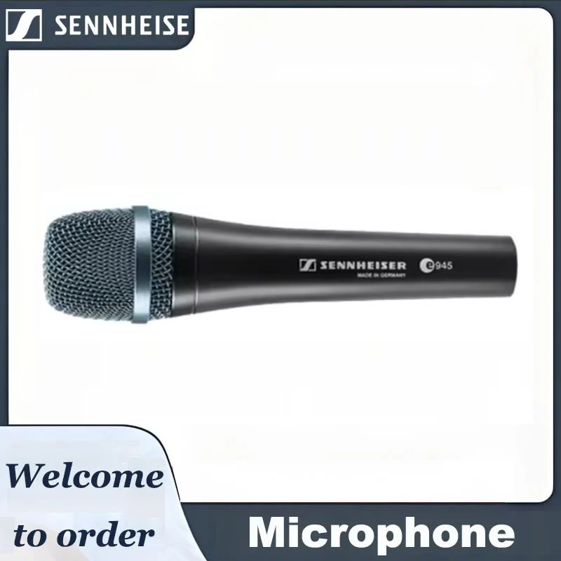 Sennheiser E945 Dynamic Wired Megaphone Supercardioid Live Karaoke Singing Music Original Handheld Microphone