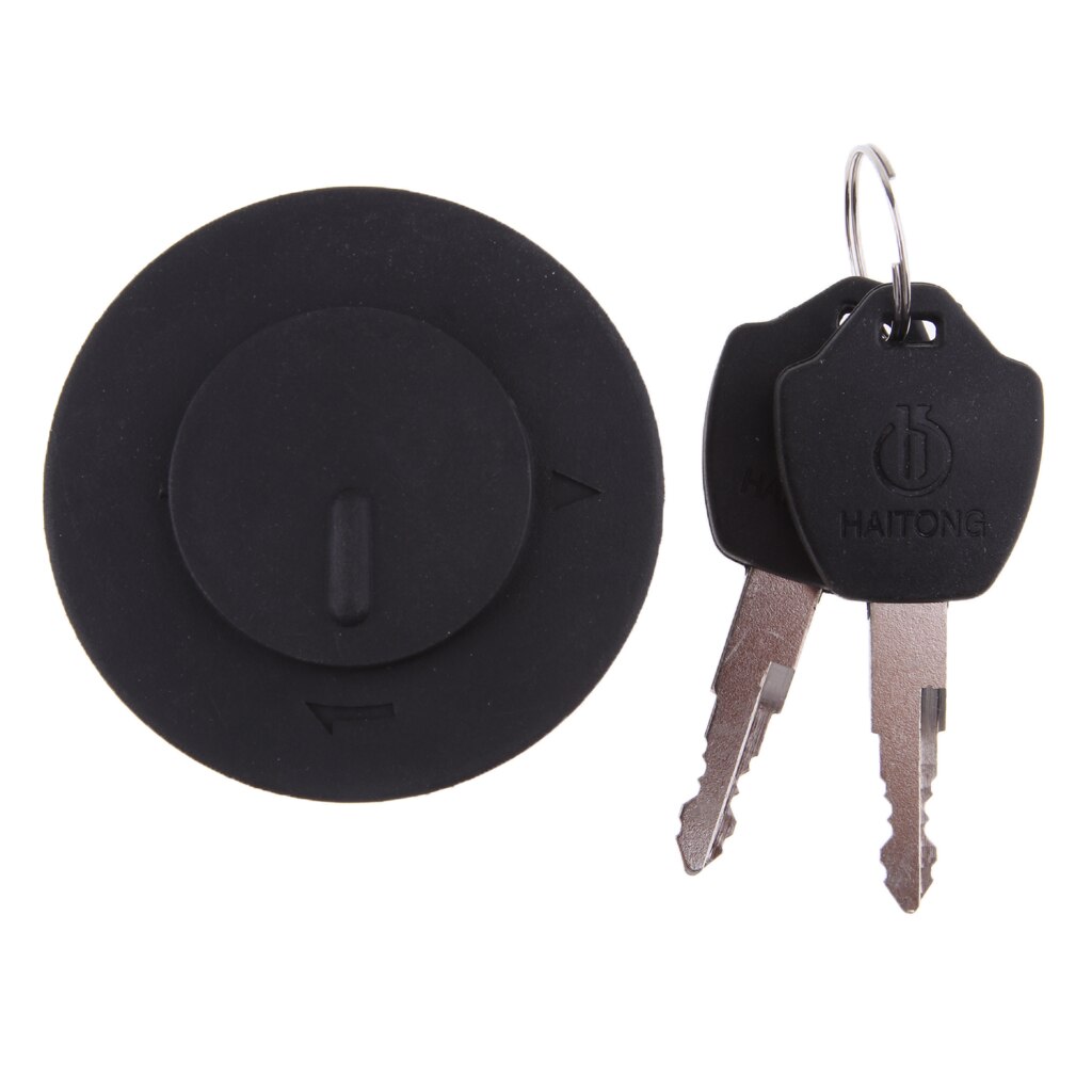 Motorbike Gas Cap Fuel Tank Cap with Keys for Roketa Cayman/V-moto Milano/Baja