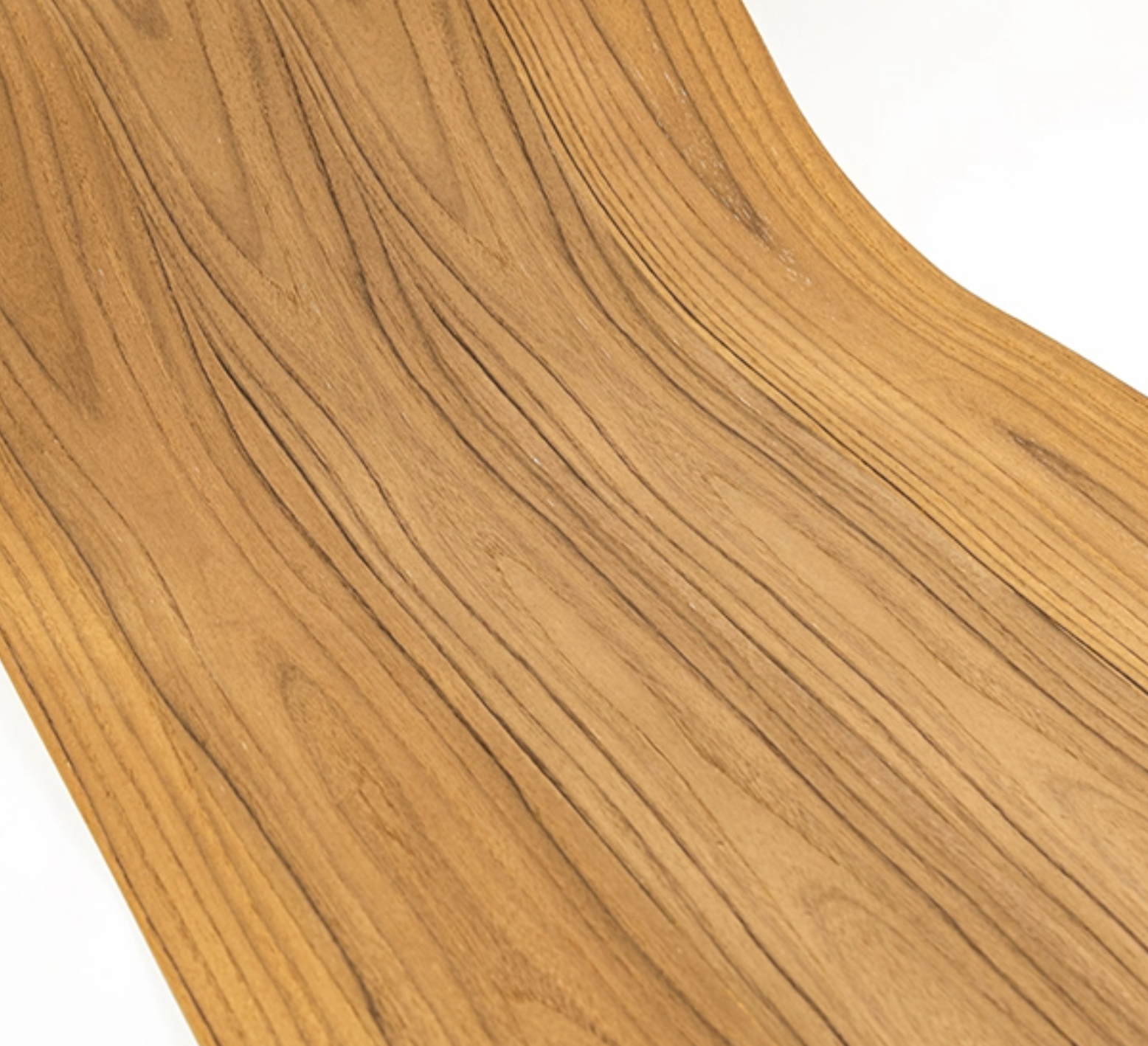 Longueur: 2,5 mètres largeur: 580mm d'épaisseur: 0,25mm placage de bois naturel avec feuilles de placage de bois à motif de teck thaïlandais grande largeur
