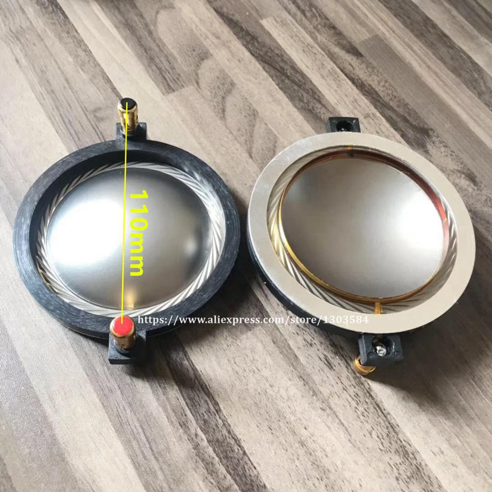 2 Pcs Diafragma Voor B &amp; C DE900, DE910, DE950, DE60 Driver 74.4 Mm Zuiver Aluminium Platte Draad