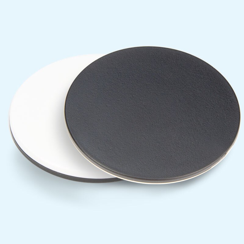 Stereo Microscoop Bodem Plastic Ronde Podium Plaat Zwart Wit Werken Board Diameter 60Mm 75Mm 95Mm 100Mm optionele