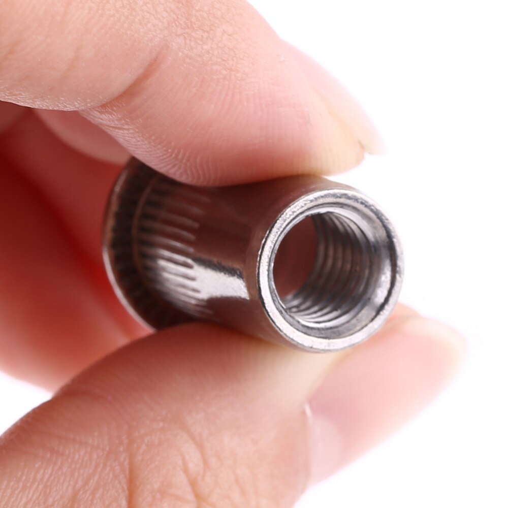 Écrous à Rivet aveugle en acier inoxydable | En acier inoxydable, tête plate, insérer un écrou à Rivet, vis de réparation, accessoires la meilleure offre 20 pièces