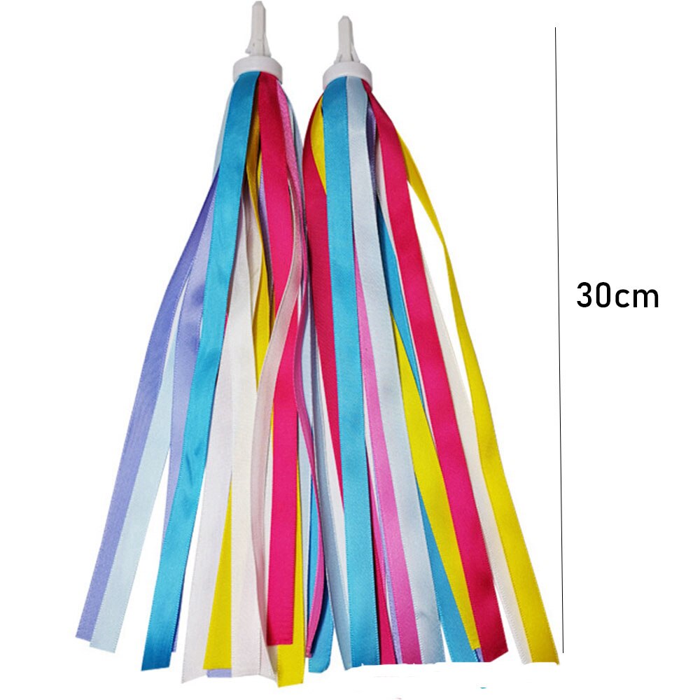 Kinderen Fiets Opslag Scooter Stuur Mand Fiets Voordrager Strik Tas Achter Fietsen Multicolor Opknoping Retro Kwasten