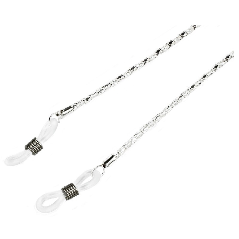 Cadena Colgante Universal Para Móvil, Compatible Con Cualquier Smartphone, Correa Diagonal De Acrílico Decorativa, Color Blanco, Estilo Moderno