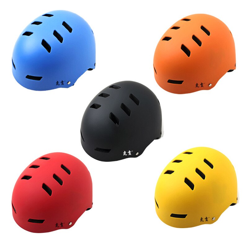 Verstelbare 54-62 outdoor bergbeklimmen verstelbare hoofd klimfiets reddingsvest rivier veiligheidshoed driften skatehelm
