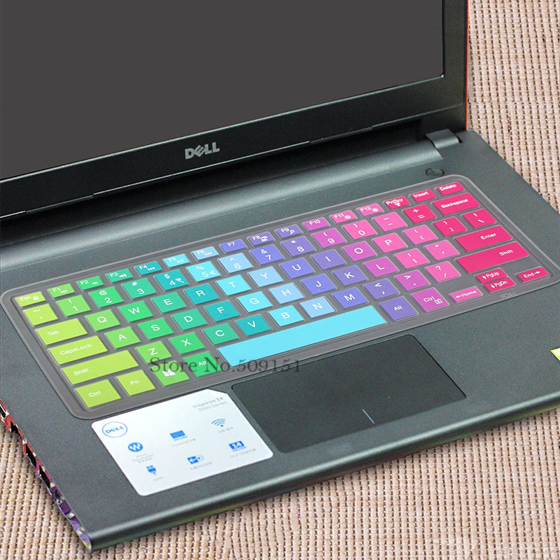 15 inch Silicone Laptop keyboard Cover Skin Protector For DELL Precision M5510 M5520 M5530 5510 5520 5525 5530 Notebook: Color 3