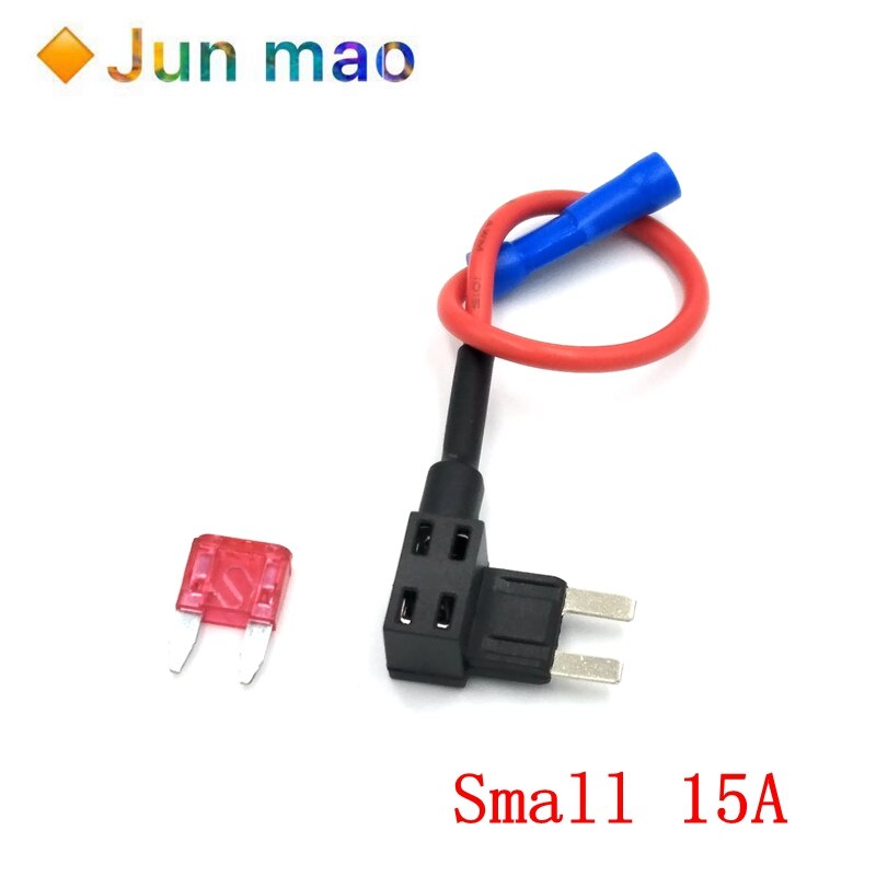 12V MINI SMALL MEDIUM Size Car Fuse Holder Add-a-circuit TAP Adapter with Micro Mini Standard ATM Blade Fuse