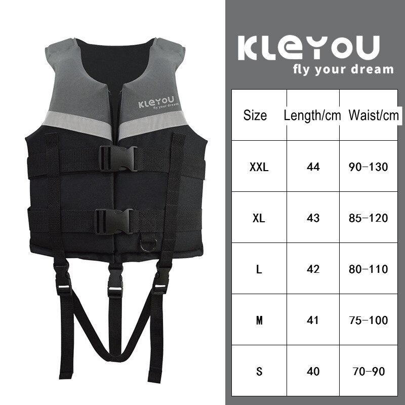 Water Sports Life Vest Adults Surf Kayak Wakeboard Motorboats Raft Rescue Boat Ski Swimming Drifting Rescue Life Jacket