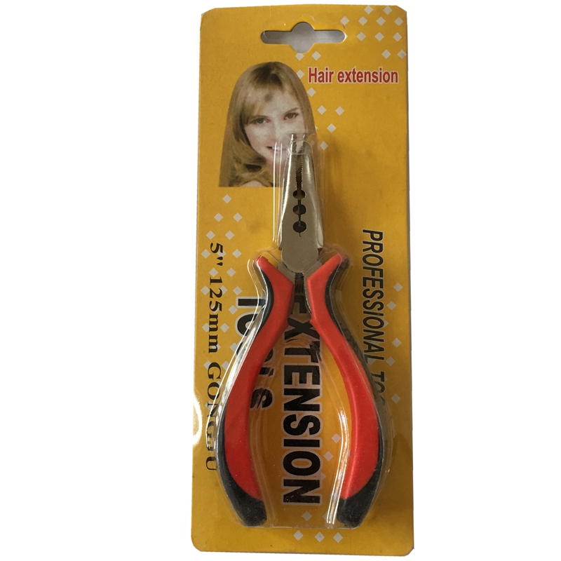 10 PCS red 3 holes hair extension plier salon equipment hair extension clamp