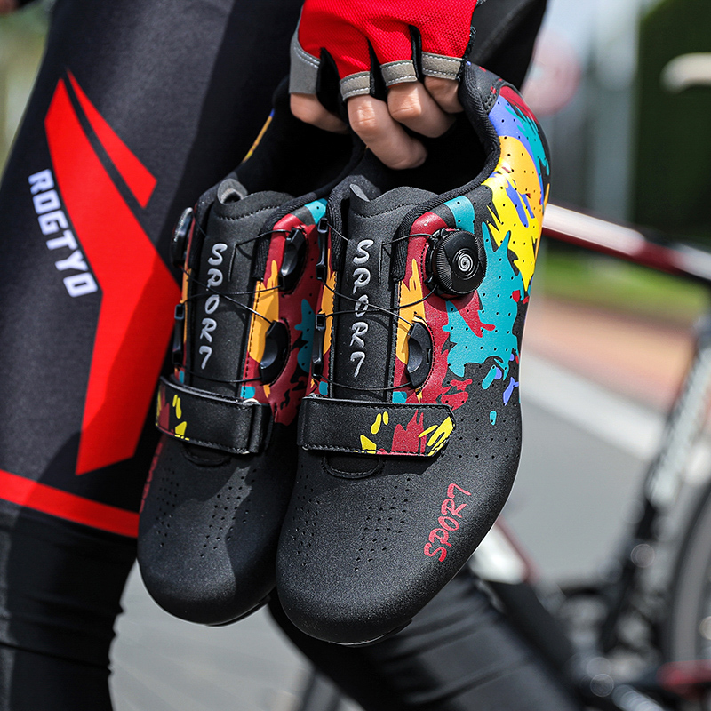 2025 MTB Radfahren Schuhe Männer Berg Schuhe Rennen Straße Fahrrad Flache Klitoris Sneaker Klampe Frauen Schmutz Geschwindigkeit Route Fahrrad Radfahren Spd