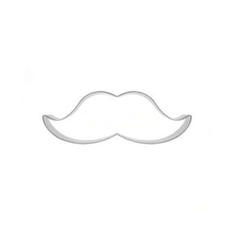 3 teile/satz Schnurrbart Krawatte Sonnenbrille Rahmen Metall Cookie Schneider Backformen Kuchen Dekorieren Keks Stempel Küche Backen Zubehör