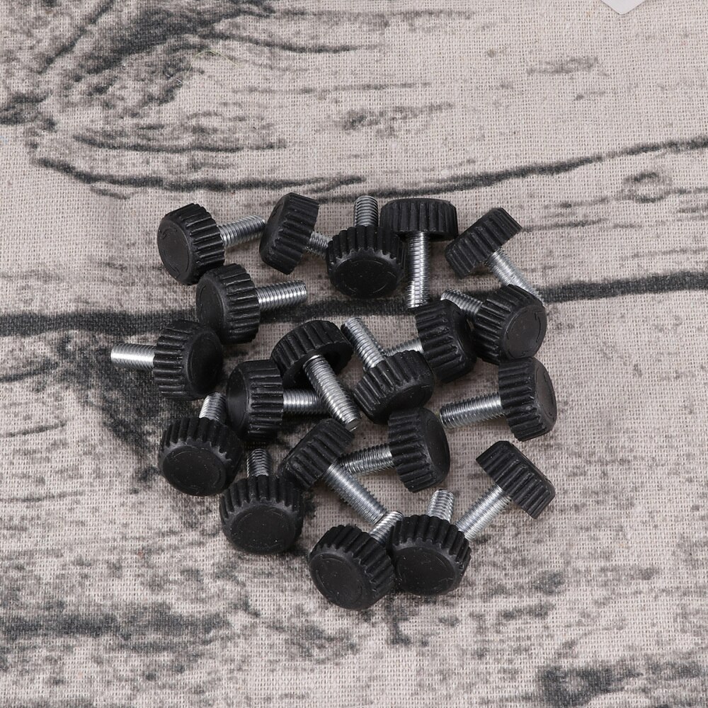 20Pcs Stelpoot Unieke M6 Size Iron Praktische Voet Cup Nivellering Voet Slide Pad Voor Tafel Meubelen Stoel