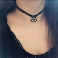 Mode Bohemen Dainty Cirkel Sieraden Ronde Minimalistische Power Kettingen Ketting Voor Vrouwen Sieraden Goedkope Kraag: N