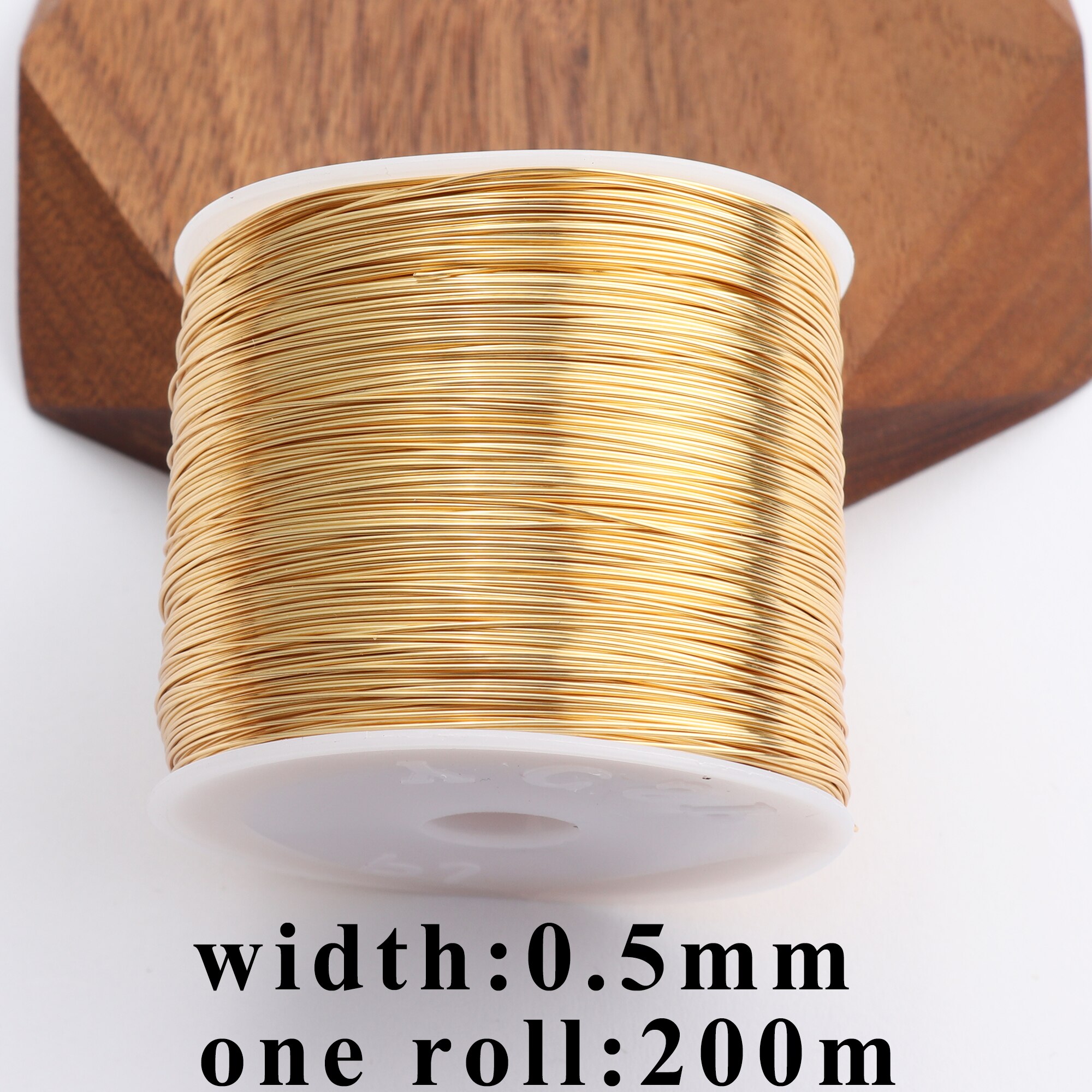GUFEATHER M754,jewelry accessories,copper wire,18k gold plated,0.3 microns,diy bracelet necklace,jewelry making,one roll/lot