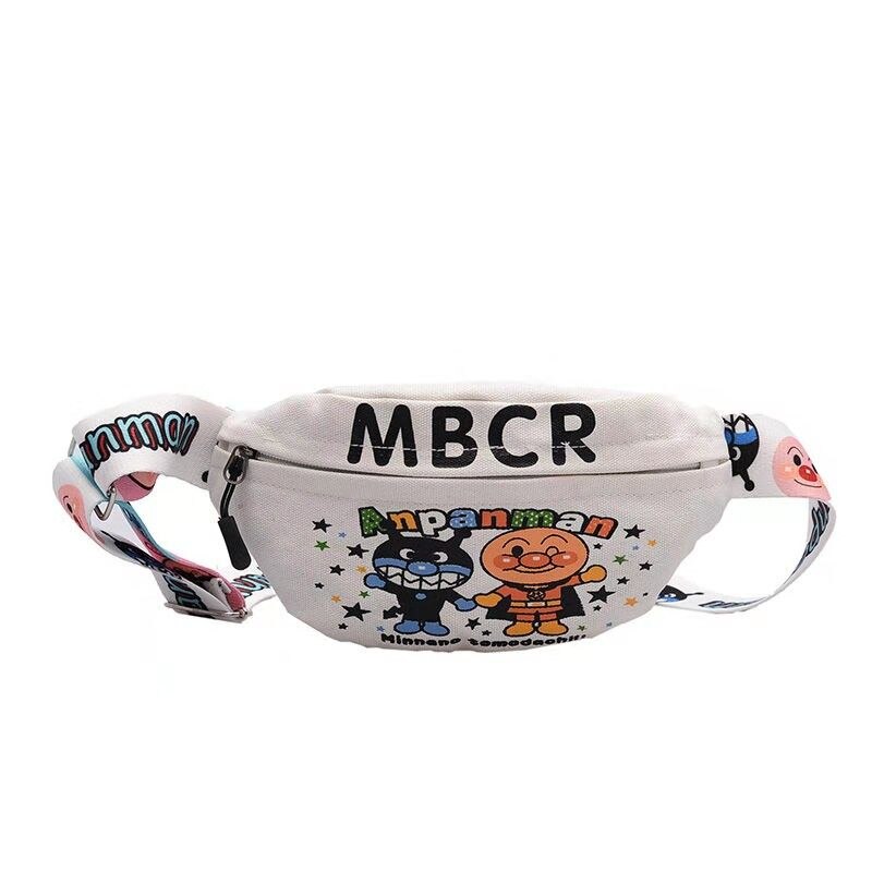 NiceMix streetwear Donne Del Fumetto del Sacchetto Della Vita di Modo di Marea ins Stile Studente Borsa di Tela Carino Ragazza anca salto Nuovo Petto Diagonale borsa: modello 3 piccolo