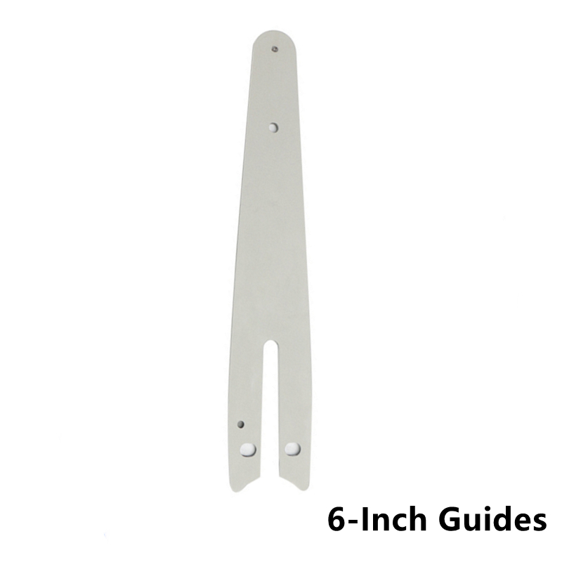 4/6 inch Chain Guide Electric Chainsaw Chains and Guide Used For Logging And Pruning Lithium electric saw universal: 6-Inch Guides