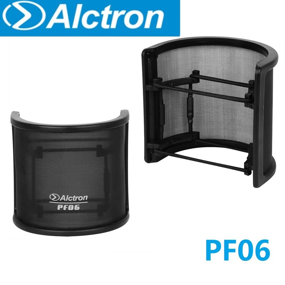 Alctron PF06 Microfoon Multi-layer Pop Filter Lichtgewicht Abs Materiaal Pop Shield Pop Screen Anti-Spray En Noise reductie
