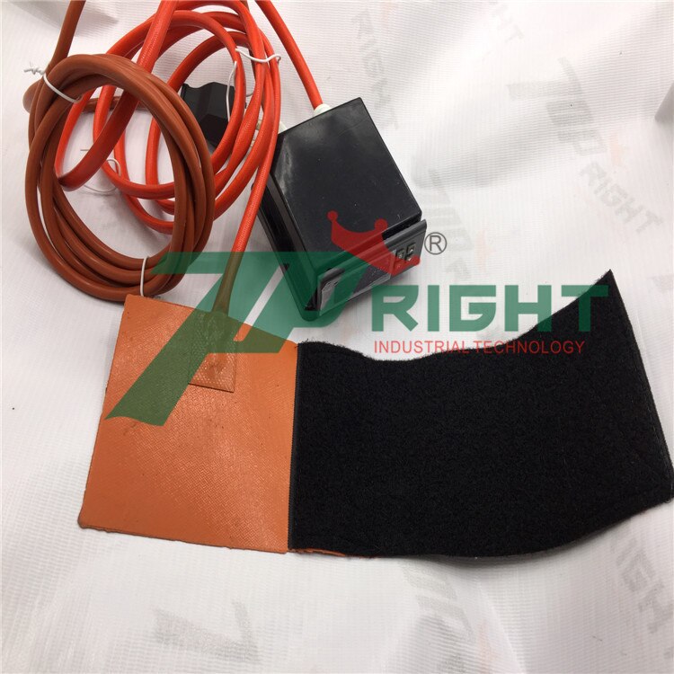 120v100w silicone heat pad with digital PID controller heating for syrings