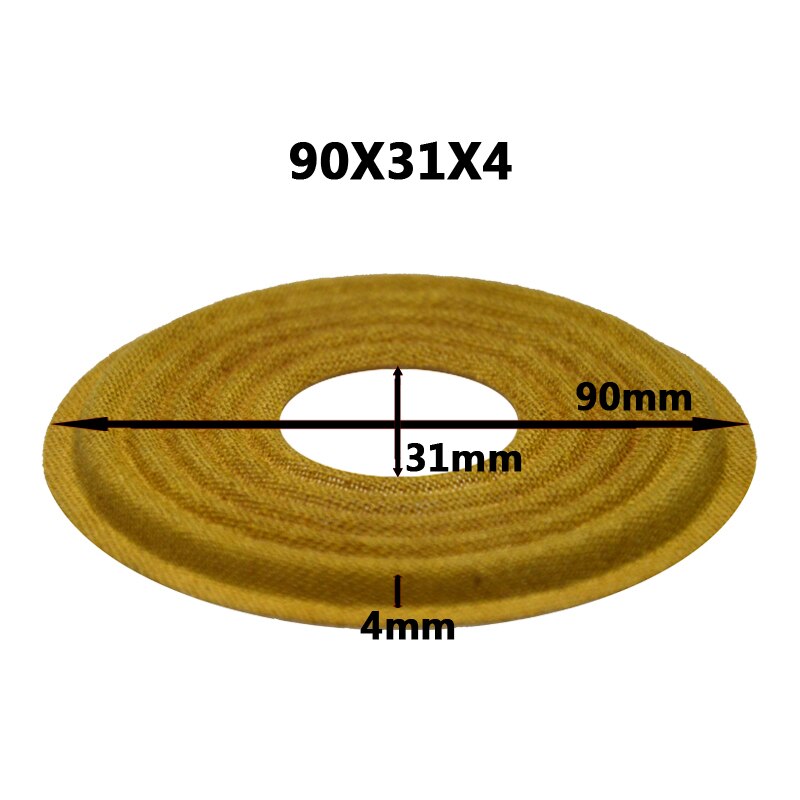 2 stücke 90x25,5/90x31/95x25,5mm Elastische Welle Lautsprecher Subwoofer Woofer Bass lautsprecher Reparatur Spider Dämpfer