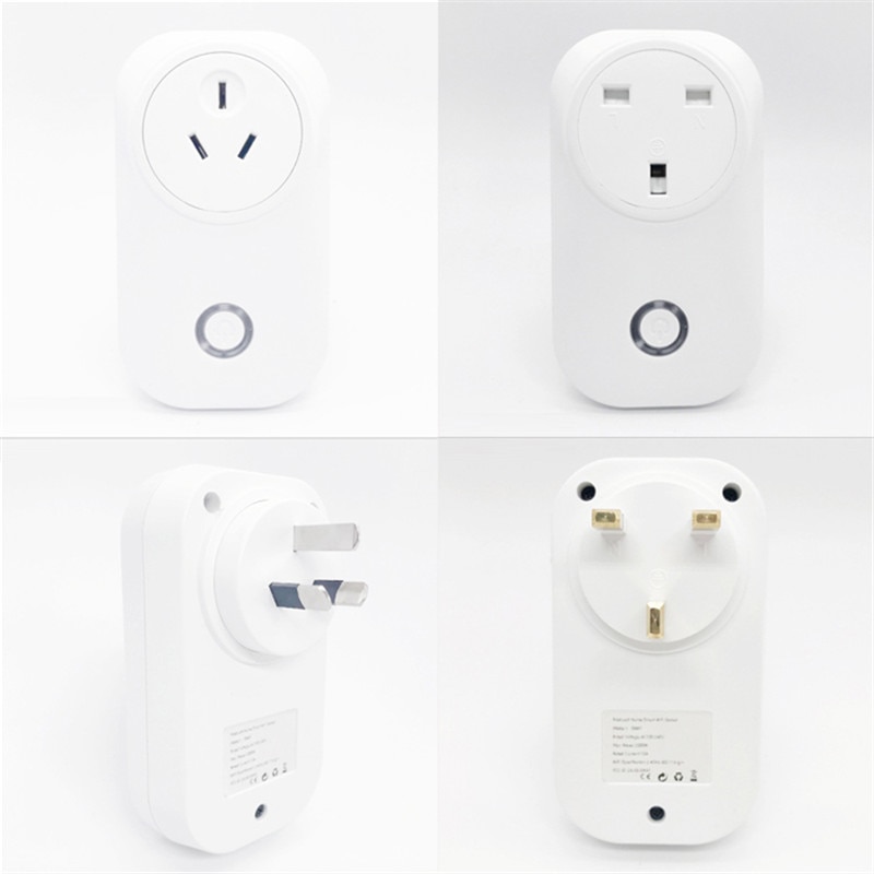 EU/US/UK/AU/BR Plug Smart Plug Smart Wifi Socket 16A Power Smart Home Smart Life Wifi Plug Works with Alexa Google Home IFTTT